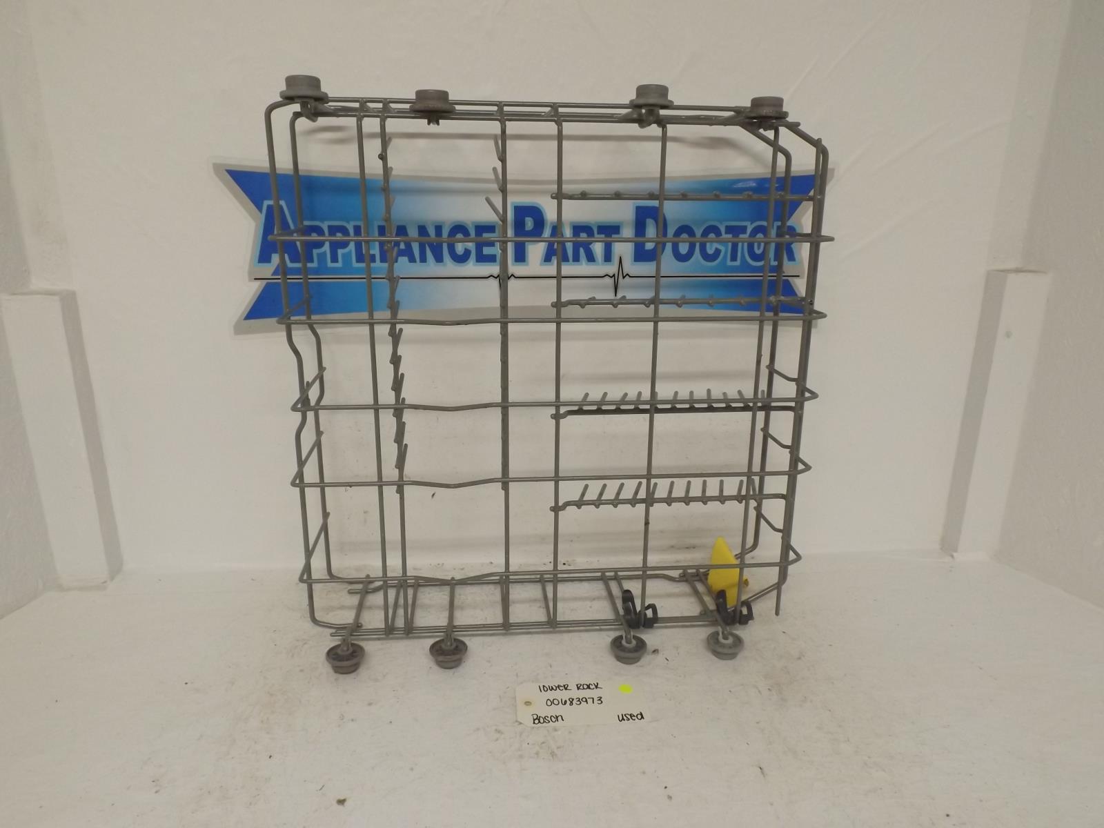 Bosch Dishwasher 00683973 Lower Rack Used Bosch Dishwasher 00683973 Lower Rack Used